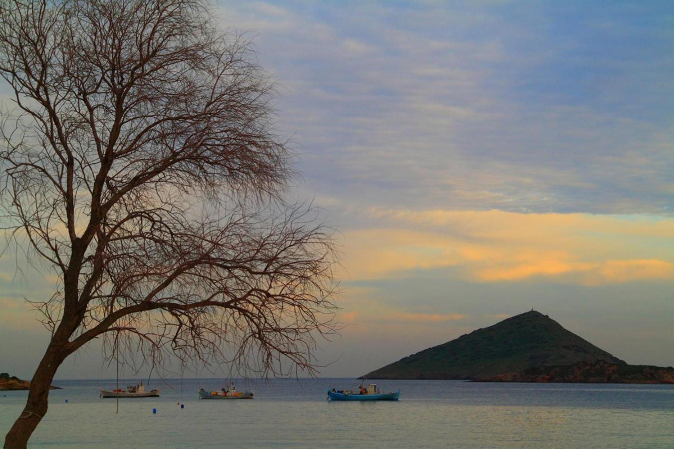 The Mirador Boutique Villa With Scenic Sea View Porto Rafti Exterior photo