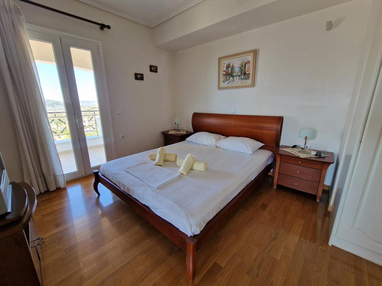 The Mirador Boutique Villa With Scenic Sea View Porto Rafti Exterior photo