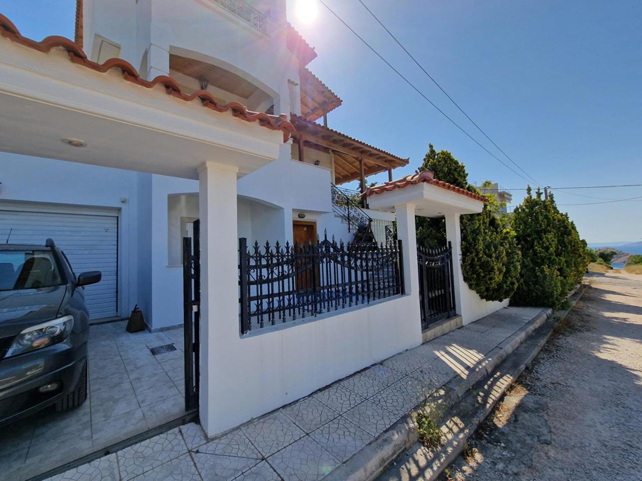 The Mirador Boutique Villa With Scenic Sea View Porto Rafti Exterior photo