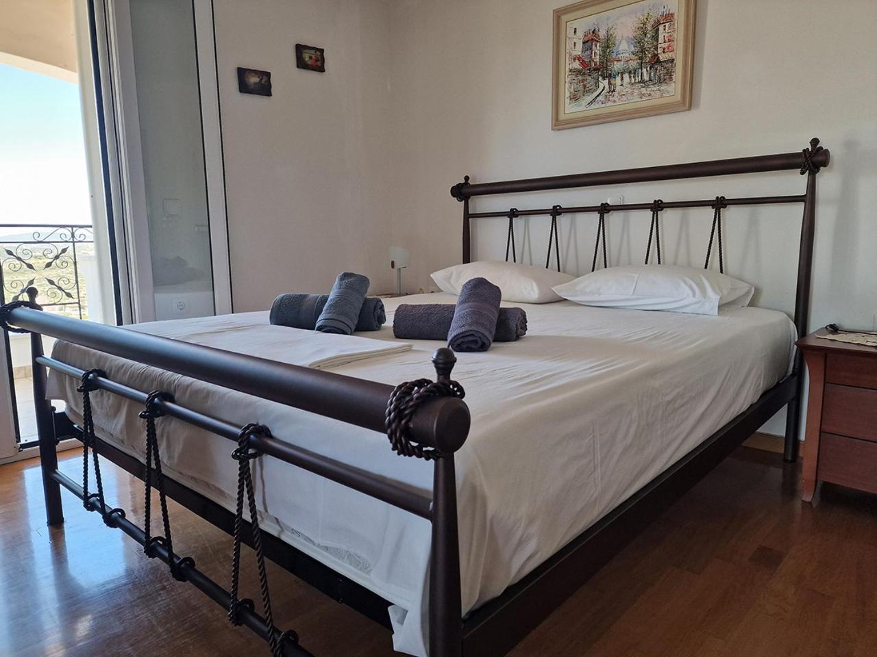 The Mirador Boutique Villa With Scenic Sea View Porto Rafti Exterior photo